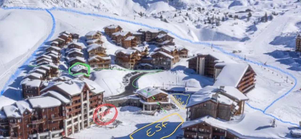 Chalet Familial Ideal 2 Familles Nombreuses Ski Aux Pied 12 Pers Plagne Soleil La Plagne-Tarentaise