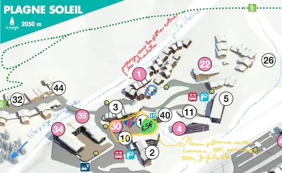 Chalet Familial Ideal 2 Familles Nombreuses Ski Aux Pied 12 Pers Plagne Soleil La Plagne-Tarentaise 0*,  France