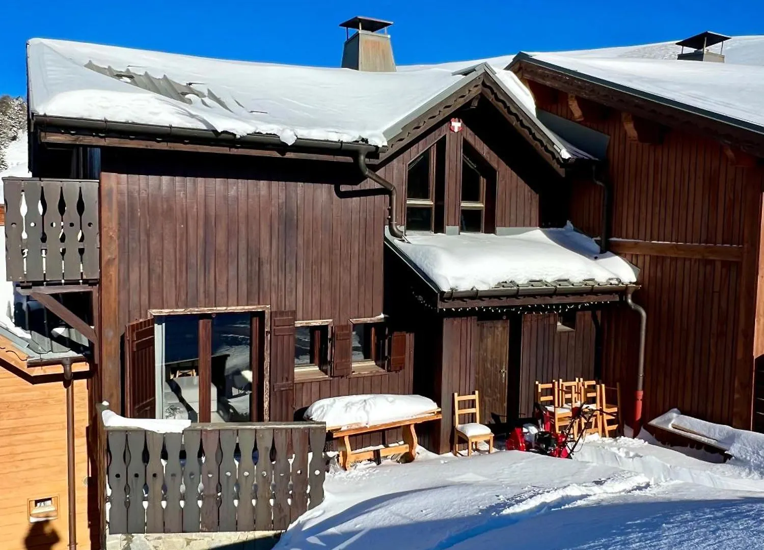 Chalet Familial Ideal 2 Familles Nombreuses Ski Aux Pied 12 Pers Plagne Soleil La Plagne-Tarentaise 0*,  France